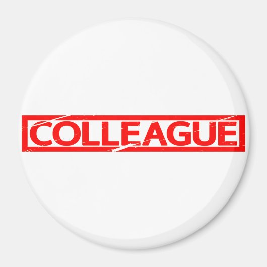 Briefmarke Colleague Magnet (Vorne)