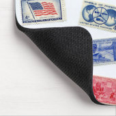 Briefmarke Collection Mouse Mat Mousepad (Ecke)