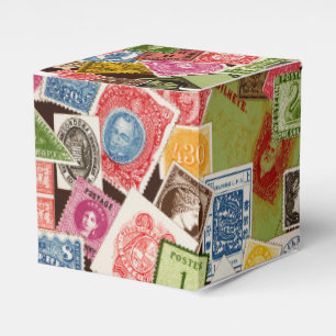 Briefmarke Collector Bevorzugungsbox Geschenkschachtel