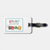 Briefmarke Collector Gepäckanhänger (Rückseite horizontal)