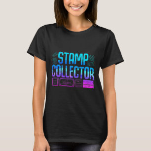 Briefmarke Collector Hobby T-Shirt