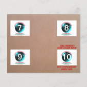 Briefmarke Coupon Book Flyer (Hinten)