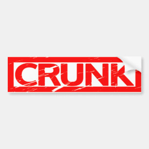 Briefmarke Crunk Autoaufkleber