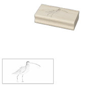 Briefmarke Curlew Gummistempel (Stempel)