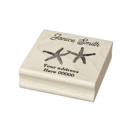 Briefmarke der Adresse Gummistempel