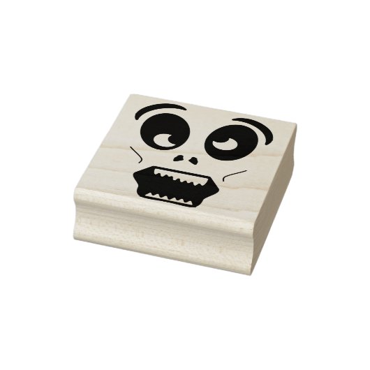 Briefmarke der beängstigenden Bilddarstellung Gummistempel (Stempel)