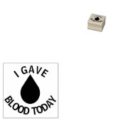 Briefmarke der Blutspende Gummistempel (Stempel)