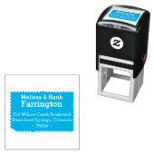 Briefmarke der Briefmarke zur Selbstfärbung der Rü Permastempel (Beispiel)