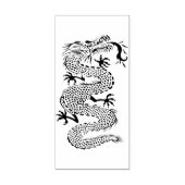 Briefmarke der chinesischen Drachenkunst Gummistempel (Prägung)