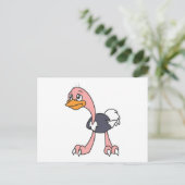 Briefmarke der Einladungskarte für Niedliche Vogel (Stehend Vorderseite)