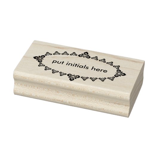 Briefmarke der ersten ovalen Silhouette Gummistempel (Stempel)