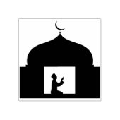 Briefmarke der Gebetskunst Gummistempel (Prägung)