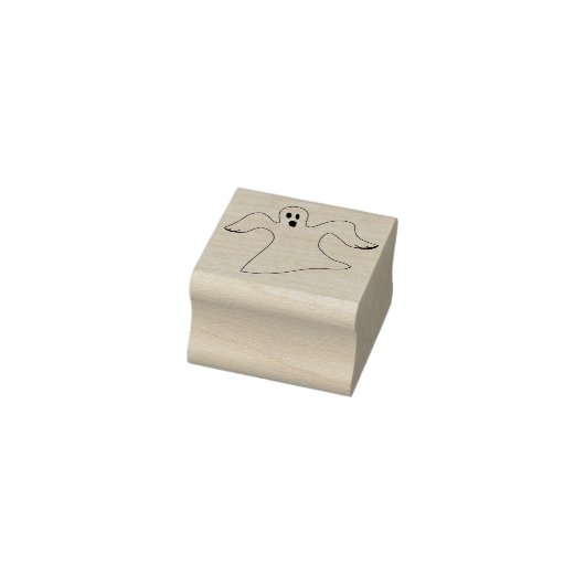 Briefmarke der Ghost-Illustration Gummistempel (Stempel)