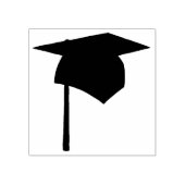Briefmarke der Graduierungskappe Gummistempel (Prägung)