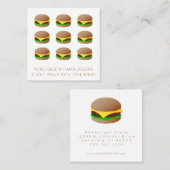 Briefmarke der Hamburger-Loyalität Treuekarte (Vorne/Hinten)