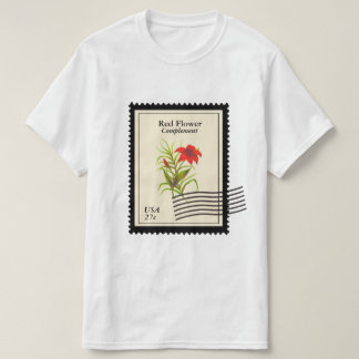 Briefmarke der Hemdmarke T-Shirt