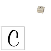 Briefmarke der Holzkunst/Alphabet Gummistempel (Stempel)