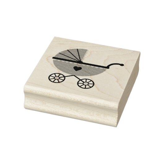 Briefmarke der Holzkunst/Babytragen Gummistempel (Stempel)