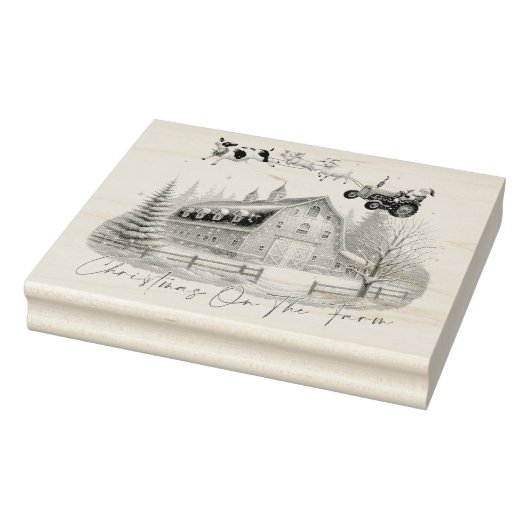 Briefmarke der Holzkunst Gummistempel (Stempel)