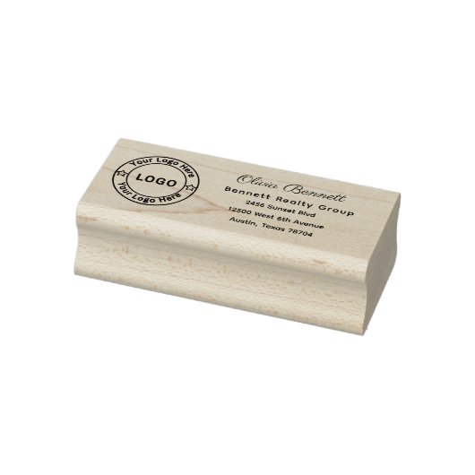 Briefmarke der Holzkunst Gummistempel (Stempel)