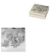 Briefmarke der Holzkunst Gummistempel (Stempel)