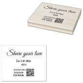 Briefmarke der Holzkunst Gummistempel (Stempel)