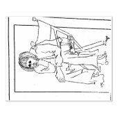 Briefmarke der Holzkunst Gummistempel (Prägung)