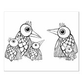 Briefmarke der Holzkunst Gummistempel (Prägung)