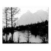 Briefmarke der Holzkunst Gummistempel (Prägung)