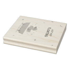 Briefmarke der Holzkunst Gummistempel