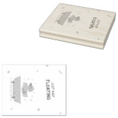 Briefmarke der Holzkunst Gummistempel (Stempel)