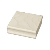 Briefmarke der Holzkunst Gummistempel (Stempel)