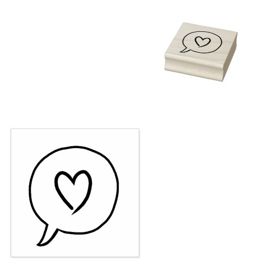 Briefmarke der Holzkunst Gummistempel (Stempel)