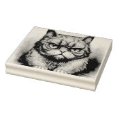 Briefmarke der Holzkunst Gummistempel (Stempel)