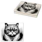 Briefmarke der Holzkunst Gummistempel (Stempel)