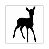 Briefmarke der Holzkunst/Hirsch Gummistempel (Prägung)