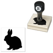Briefmarke der Holzkunst/Kaninchen Gummistempel (Stempel)