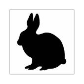 Briefmarke der Holzkunst/Kaninchen Gummistempel (Prägung)