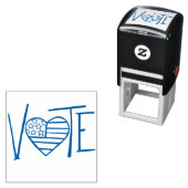 Briefmarke der Holzkunst Permastempel (Beispiel)