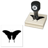 Briefmarke der Holzkunst/Schmetterling Gummistempel (Stempel)