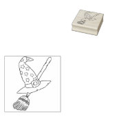 Briefmarke der Illustrationskunst Gummistempel (Stempel)