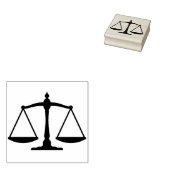 Briefmarke der Justiz Gummistempel (Stempel)