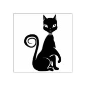 Briefmarke der Juwelenkatze Gummistempel (Prägung)