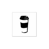 Briefmarke der Kaffeetasse Gummistempel (Prägung)