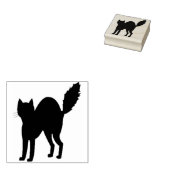 Briefmarke der Katzenraubkunst Gummistempel (Stempel)