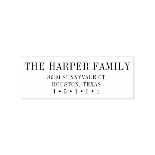 Briefmarke der klassischen Rücksendeadresse Gummistempel (Prägung)