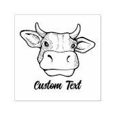 Briefmarke der Kuhköpfe Permastempel (Design)