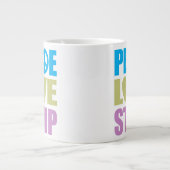 Briefmarke der Liebe Jumbo-Tasse (Vorderseite)