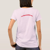 Briefmarke der Missbilligungsdamen T-Shirt (Rückseite)