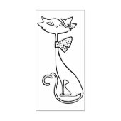 Briefmarke der Mode Cat Art Gummistempel (Prägung)